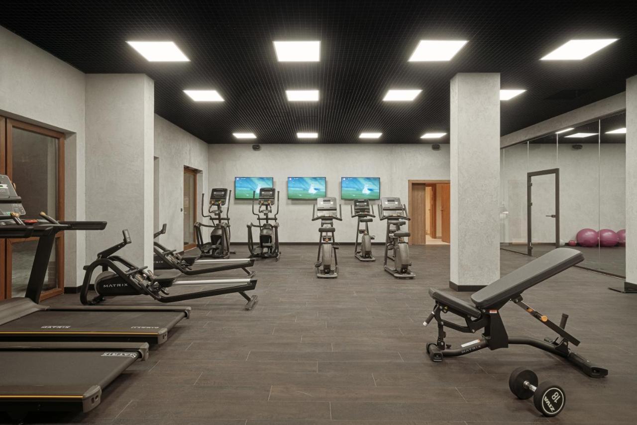 Radisson Blu Resort & Conference Center, Ostroda Mazury ภายนอก รูปภาพ A gym in a hotel